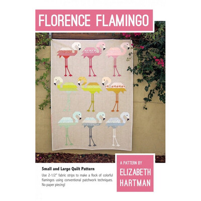 Elizabeth Hartman Florence Flamingo Quilt Pattern - C2.1