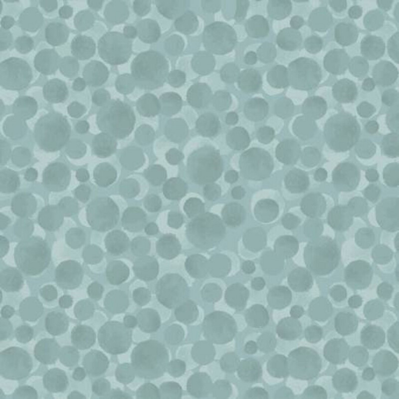 Lewis & Irene - BumbleBerries - BB212 - Grey Blue - (Width of Fabric By 25cm) - W02.2 & UC