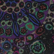 Kaffe Fassett - Millefiore - PWGP092-DarkX - Black (Width of Fabric By 25cm) - W11.2