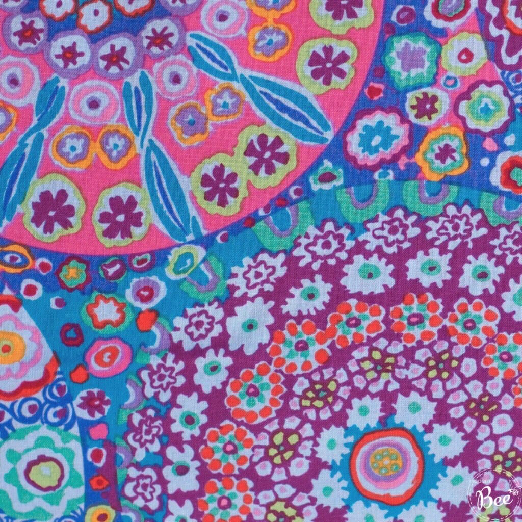 Kaffe Fassett - Millefiore - PWGP092-AQUAX - Aqua - (Width of Fabric By 25cm) - W03.2