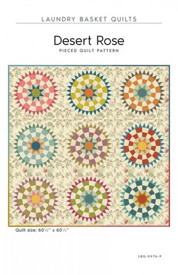 Desert Rose - Laundry Basket Quilts - Edyta Sitar Quilt Pattern - C2.1