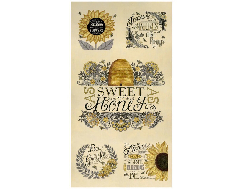 Deb Strain - Moda - Bee Grateful - 19960-11 - Cream - W00.2