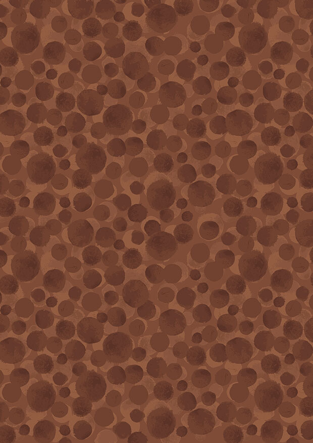 Lewis & Irene - BumbleBerries - BB282 - Bark - (Width of Fabric By 25cm) - W02.2