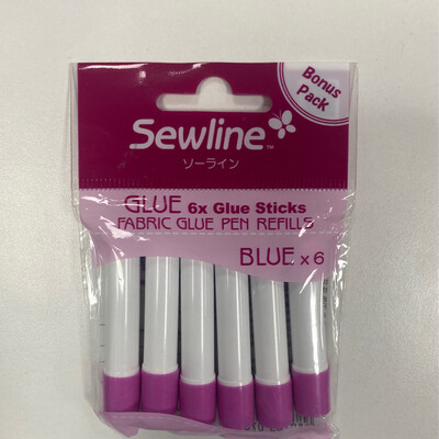 Sewline Glue Refills - Blue * 6