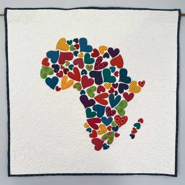 My Heart Belongs To Africa Quilt Kit - Pod01