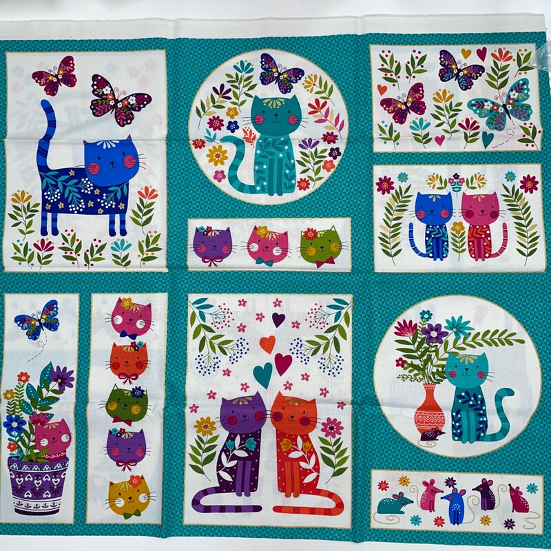 Cats Bundle - Half Metre No Solids & Panel Bundle - Pod03
