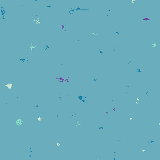 Andover Fabrics - Giucy Giuce - Motley - 880-B1 - Skeeter - W10.5