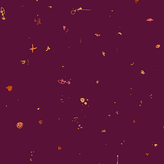 Andover Fabrics - Giucy Giuce - Motley - 880-R2 - Estelle - W10.5