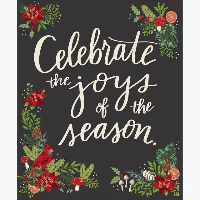 Yuletide Forest - Celebrate Digital Panel - W00.3 - Christmas