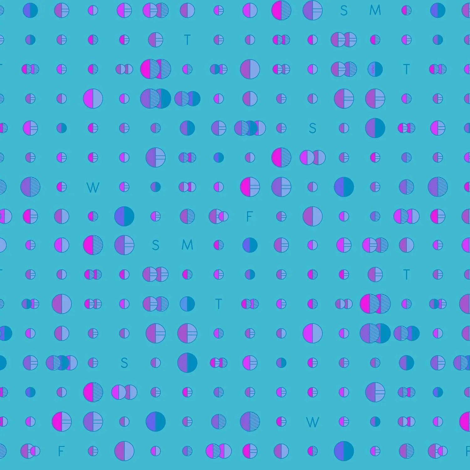Alison Glass - Soliloquy - 1220-B - Data Lagoon - Turquoise - 25cm Cut By Width Of Fabric - W11.2