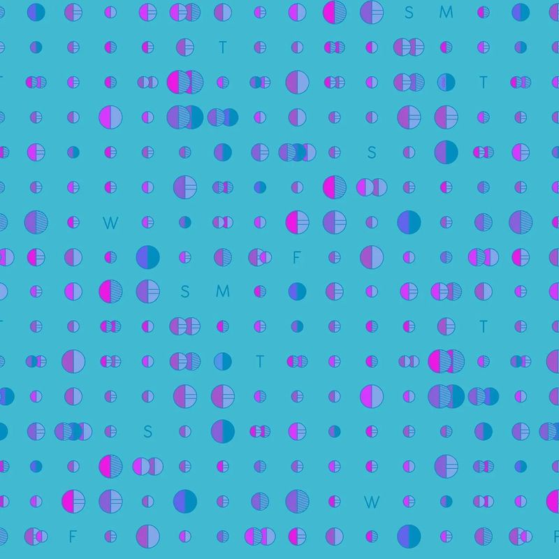 Alison Glass - Soliloquy - 1220-B - Data Lagoon - Turquoise - 25cm Cut By Width Of Fabric - W11.2
