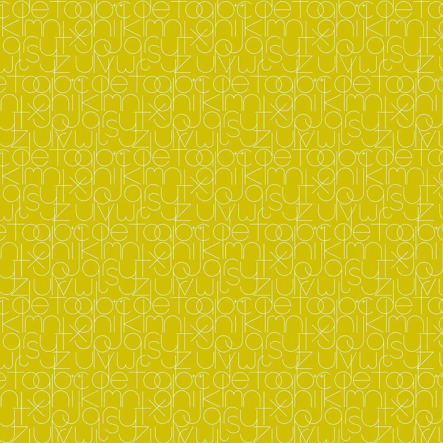 Alison Glass - Soliloquy - 1221-G - Enough Chartreuse - Green - 25cm Cut By Width Of Fabric - W11.2