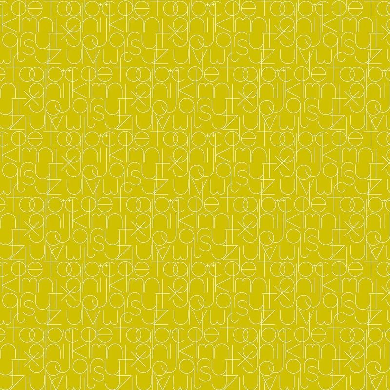 Alison Glass - Soliloquy - 1221-G - Enough Chartreuse - Green - 25cm Cut By Width Of Fabric - W11.2