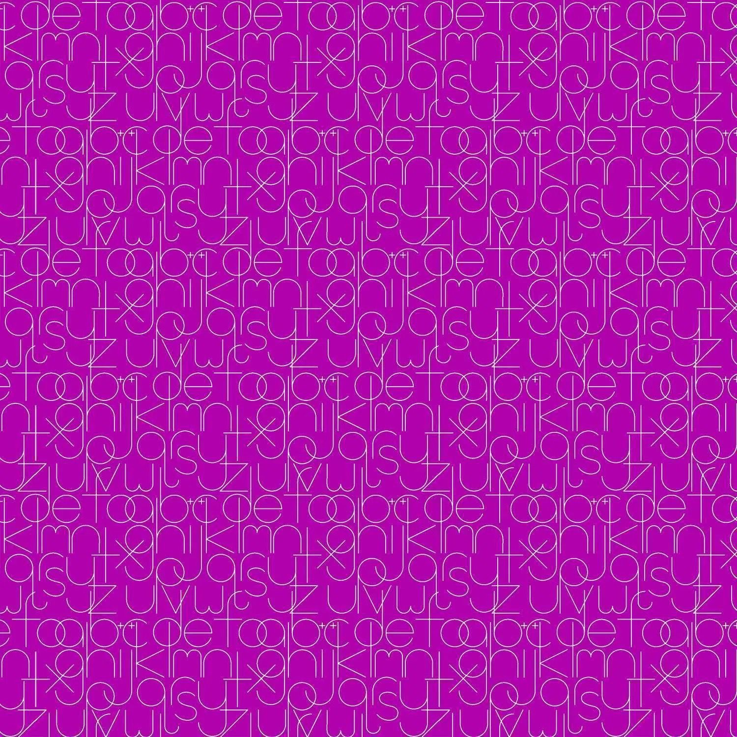 Alison Glass - Soliloquy - 1221-P - Enough Grape - Purple - 25cm Cut By Width Of Fabric - W11.2