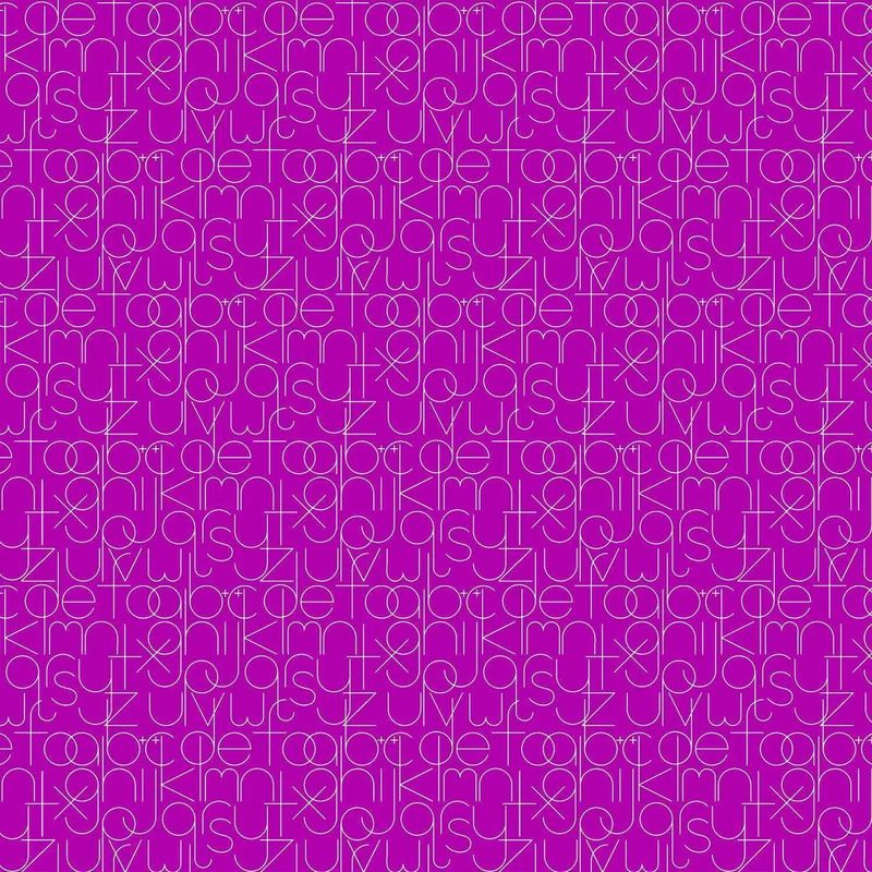 Alison Glass - Soliloquy - 1221-P - Enough Grape - Purple - 25cm Cut By Width Of Fabric - W11.2