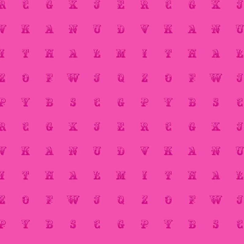 Alison Glass - Soliloquy - 1223-E - Typeset Rose - Pink - 25cm Cut By Width Of Fabric - W11.2