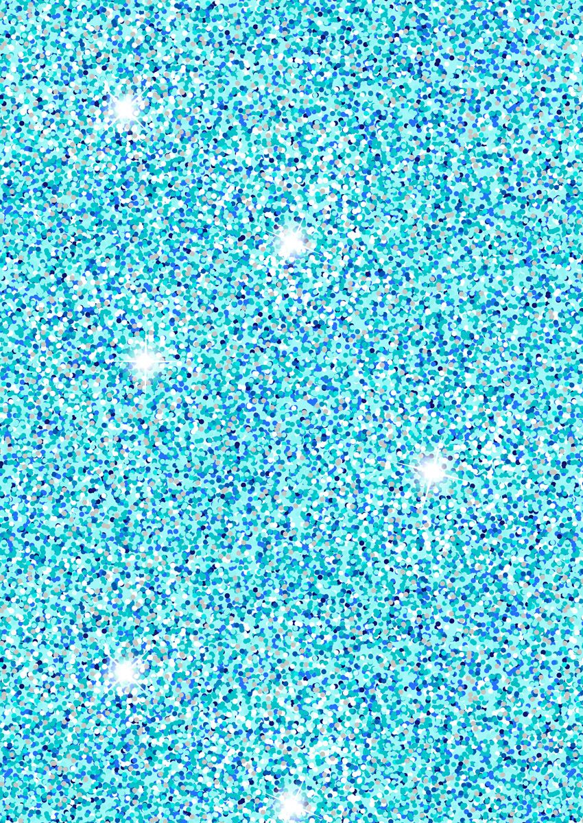 Lewis And Irene - Disco - Blue glitter with silver metallic - A840.1 - 25cm by WoF