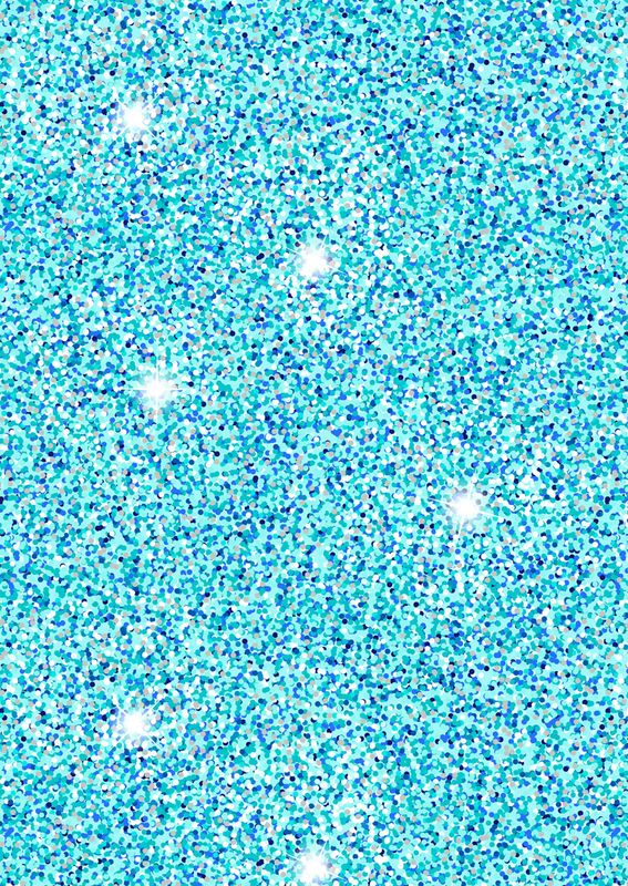 Lewis And Irene - Disco - Blue glitter with silver metallic - A840.1 - 25cm by WoF