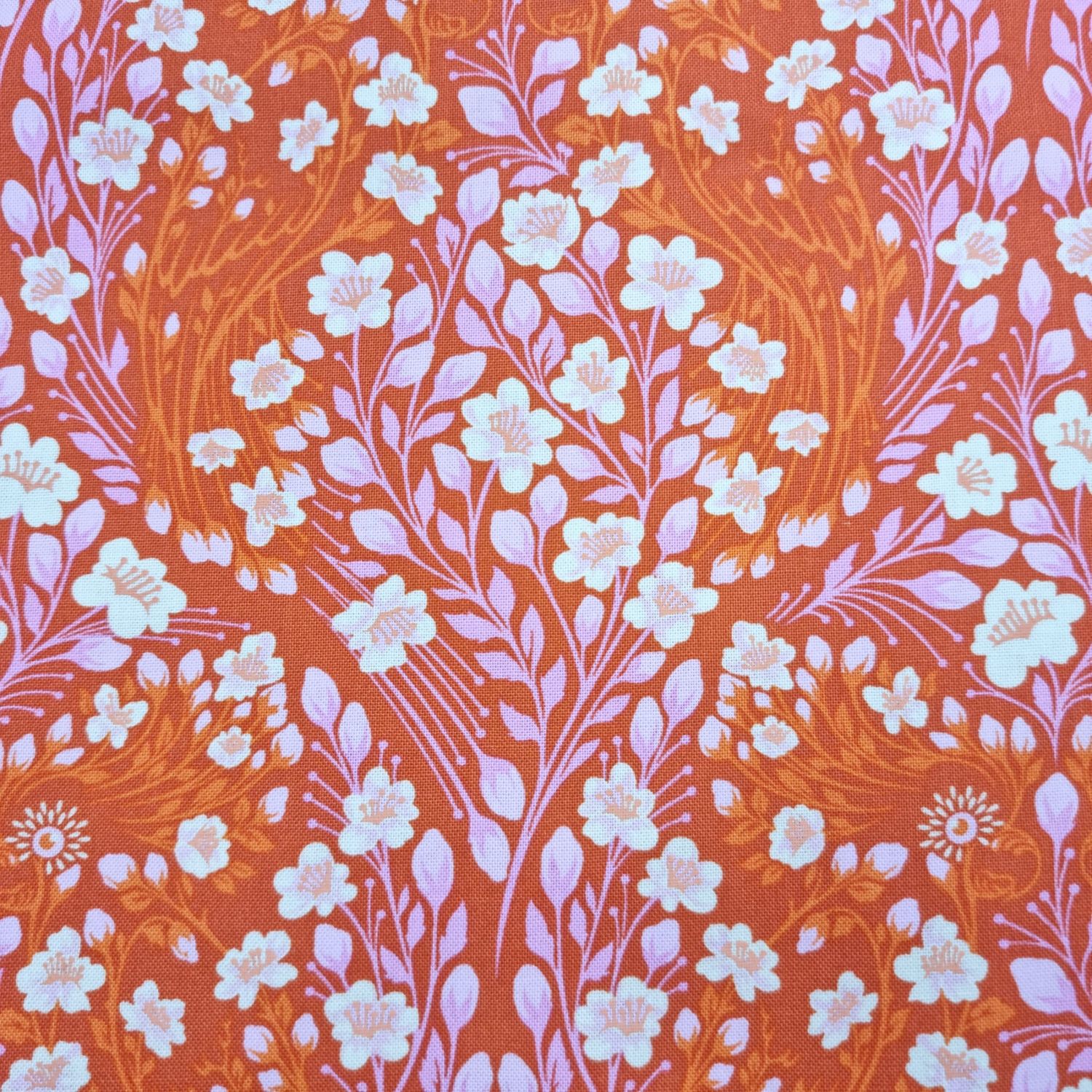 Tula Pink - Out Of Print - Monkey Wrench - Parrot Prattle - Orange - PWTP135 - Fat Quarter - Fab33