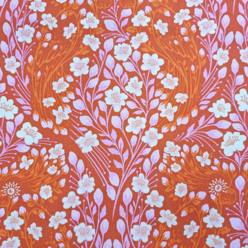 Tula Pink - Out Of Print - Monkey Wrench - Parrot Prattle - Orange - PWTP135 - Fat Quarter - Fab33