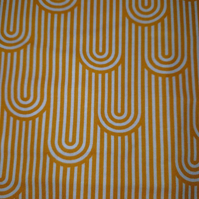 Tula Pink - Out Of Print - Zuma - Tower 7 - Yellow - PWTP126 - Fat Quarter - Fab57