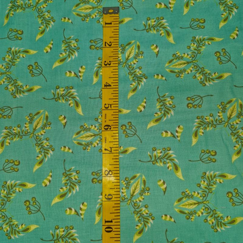 Tula Pink - Out Of Print - Acacia - Butterfly Wings - Green - PWTP039 - Fat Quarter - Fab46