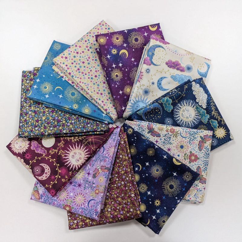 Luna - Makower - 1/2 Metre Bundle - Pod01