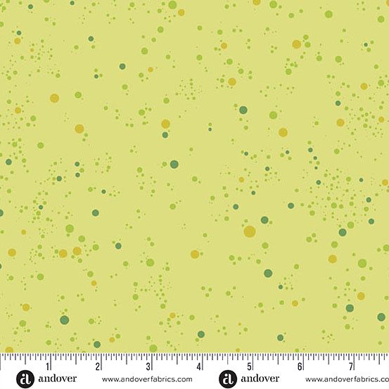 Andover Fabrics - Giucy Giuce - Fizz - 1344-V - Lime - W10.3