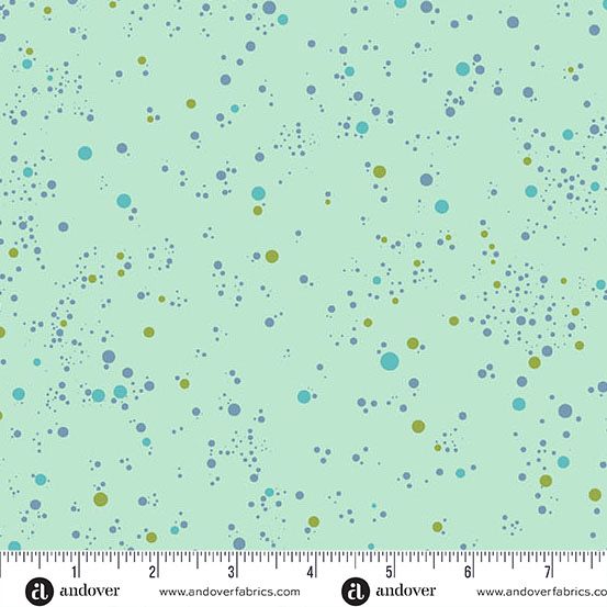 Andover Fabrics - Giucy Giuce - Fizz - 1344-T - Teal Fruit - W10.3