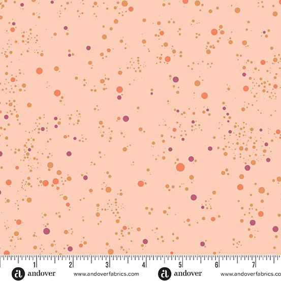 Andover Fabrics - Giucy Giuce - Fizz - 1344-O - Peach - W10.3