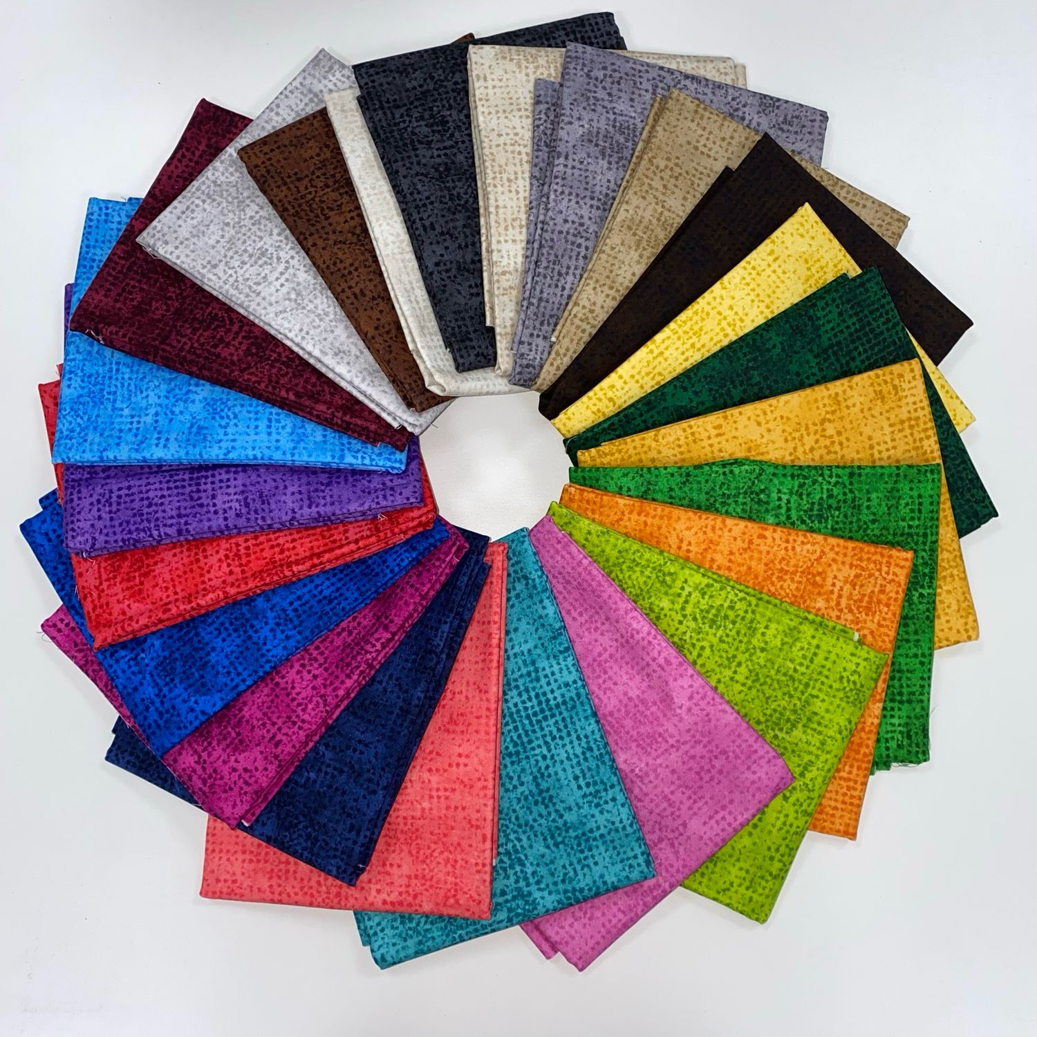 Makower Fabrics - Kim Schaefer - Tic Tac - 1/2m Bundle - W11.4