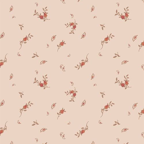 Art Gallery Fabrics - Kindred - 37303 - Comfort Vintage Flowers On Cream - R1