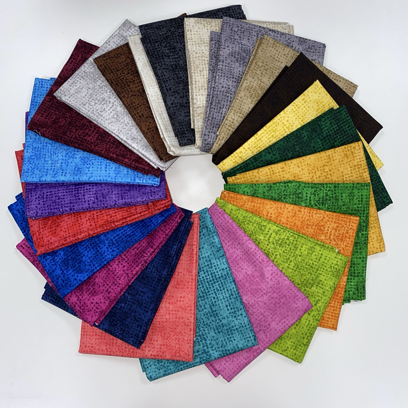 Makower Fabrics - Kim Schaefer - Tic Tac - 6 Inch Strips Bundle - W10.3