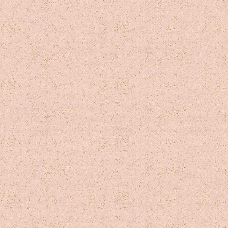 Makower - Linen Texture Metallic - 2566-P2 - Rose - W15.2 - Christmas