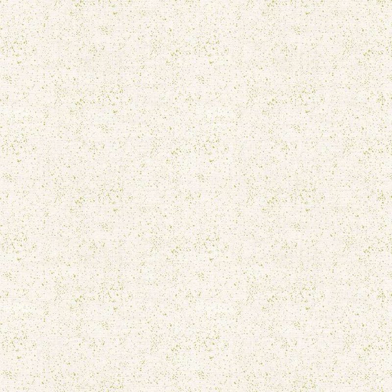 Makower - Linen Texture Metallic - 2566-Q2- Cream - W15.2 - Christmas