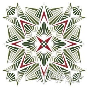 Hoffman - Crystal - Jeanie Sumrall-Ajero - Digital Christmas Print Panel - 4346-60 - W15.4