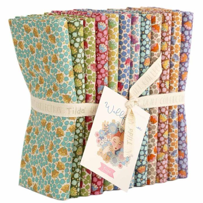 Tilda - Bellflower - 12 Fat Quarter Bundle - Pod06 Tilda - Bellflower - 12 Fat Quarter Bundle - Pod06