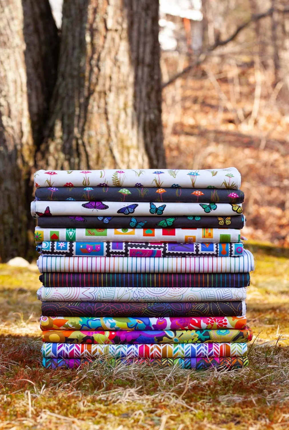 Andover Fabrics - Alison Glass - Color Wheel - Mega Fat Quarter Bundle - Pod06