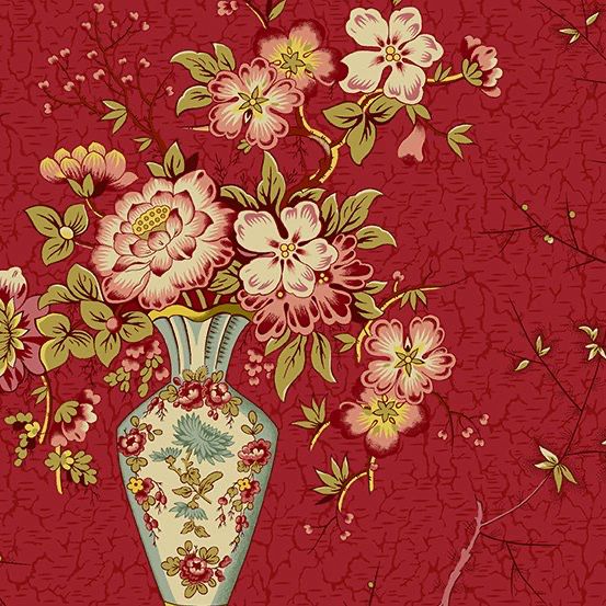 Andover - Di Ford-Hall - 9520-R - Anne’s English Scrap Box - Red - R2