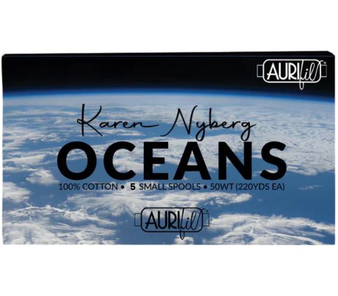 Aurifil - Oceans - Karen Nyberg Earth Views - KN50EWO5 - P22