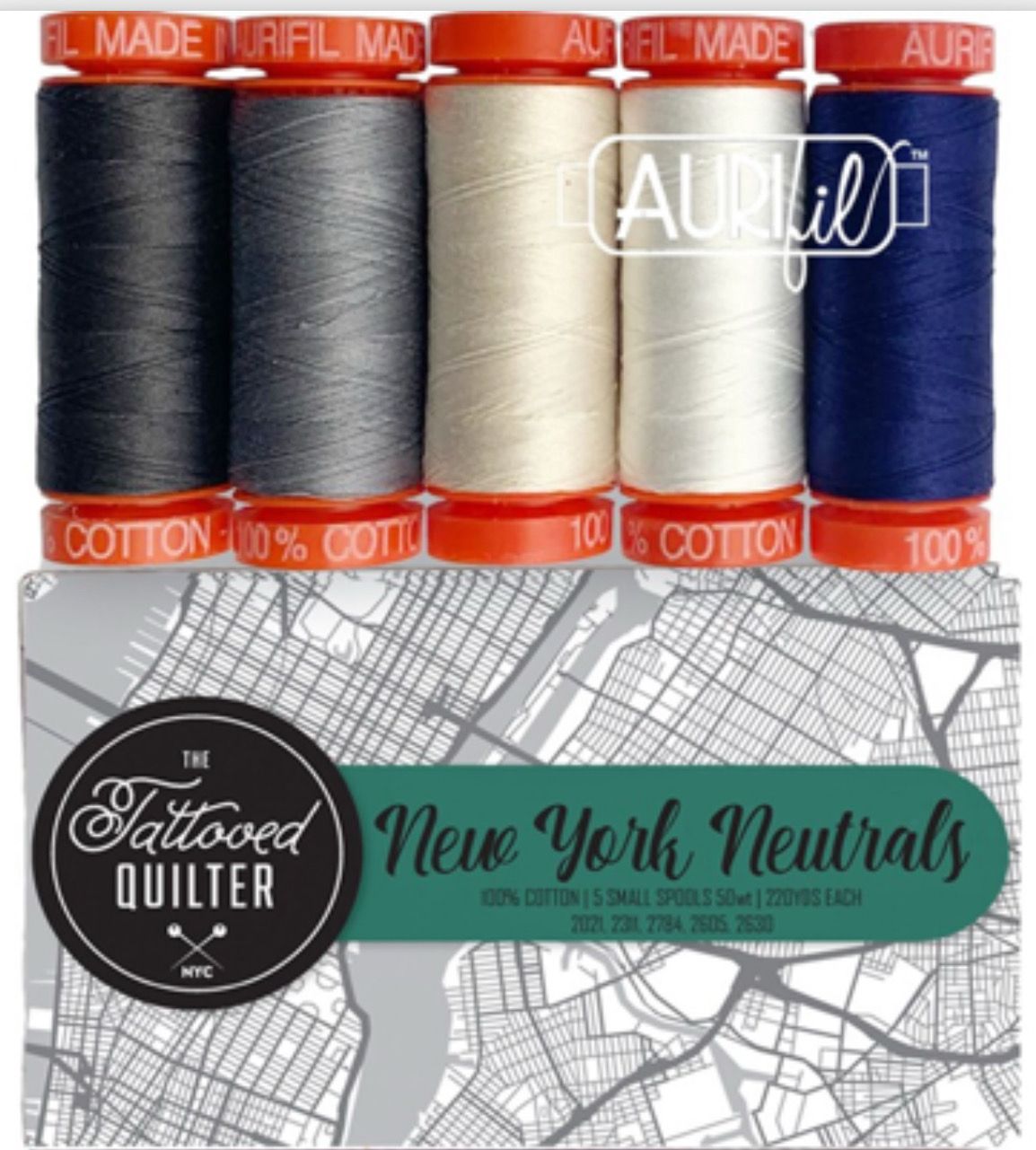 Aurifil - New York Neutrals - Christopher Thompson - P22