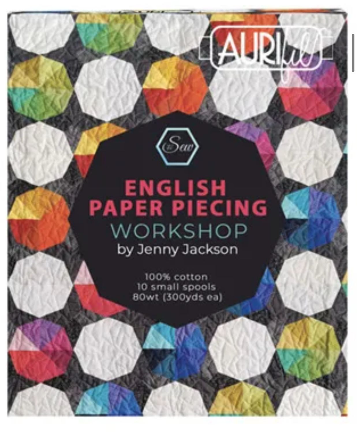 Aurifil - English Paper Piecing Workshop - Jenny Jackson - JJ80EPP10 - P23