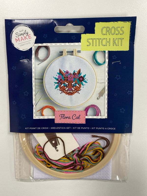 Cross Stitch - Counted - Flora Cat - DSM106153 - Pod14