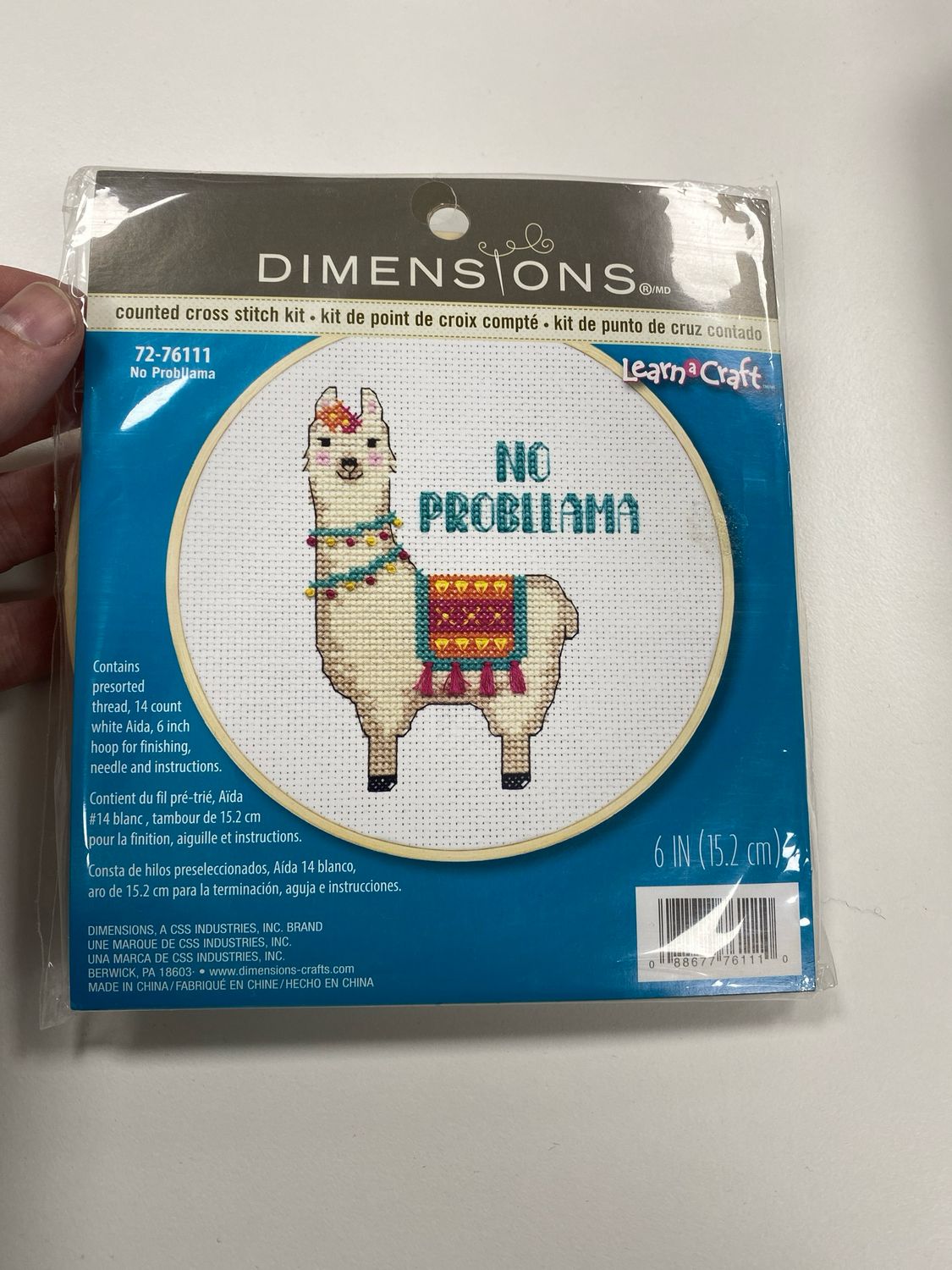 Cross Stitch - Counted - No Proballama - 72-76111 - Pod14