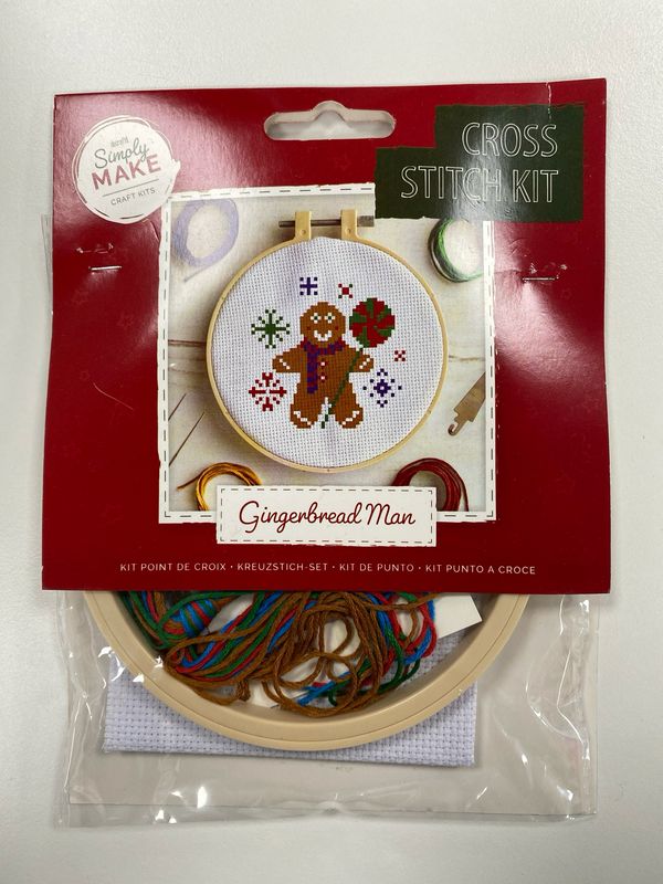 Cross Stitch - Counted - Christmas - Gingerbread Man - DSM106157 - Pod19