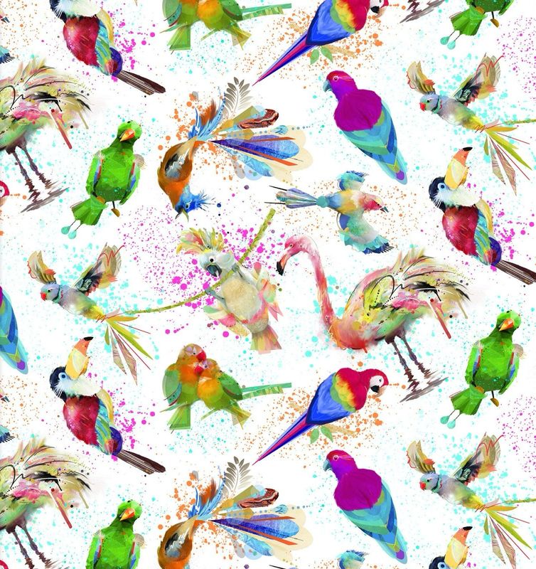 3Wishes - Tropicolour Birds - 118678 - Vibrant Birds - R1