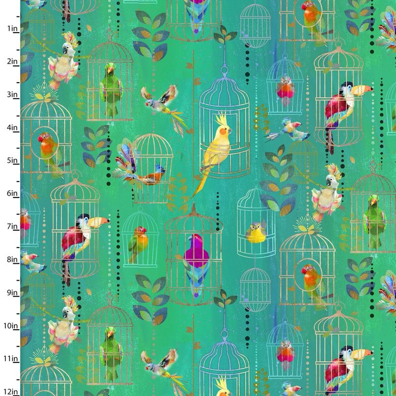 3Wishes - Tropicolor Birds - 19378 - Bird Cages Toss DR - R1