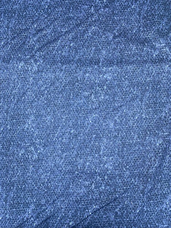 Blank Quilting - Once In A Blue Mood - 9734 - 77 - Dot Texture - Dk Blue - R1
