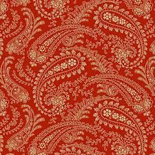 Andover - Renee Nanneman - Frolic Paisley Red - 9720-R - R1