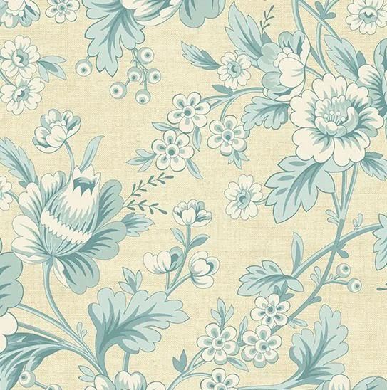 Andover Fabrics - Edyta Sitar - Bluebird - 9767/LB - Dahlia - First Frost - R1
